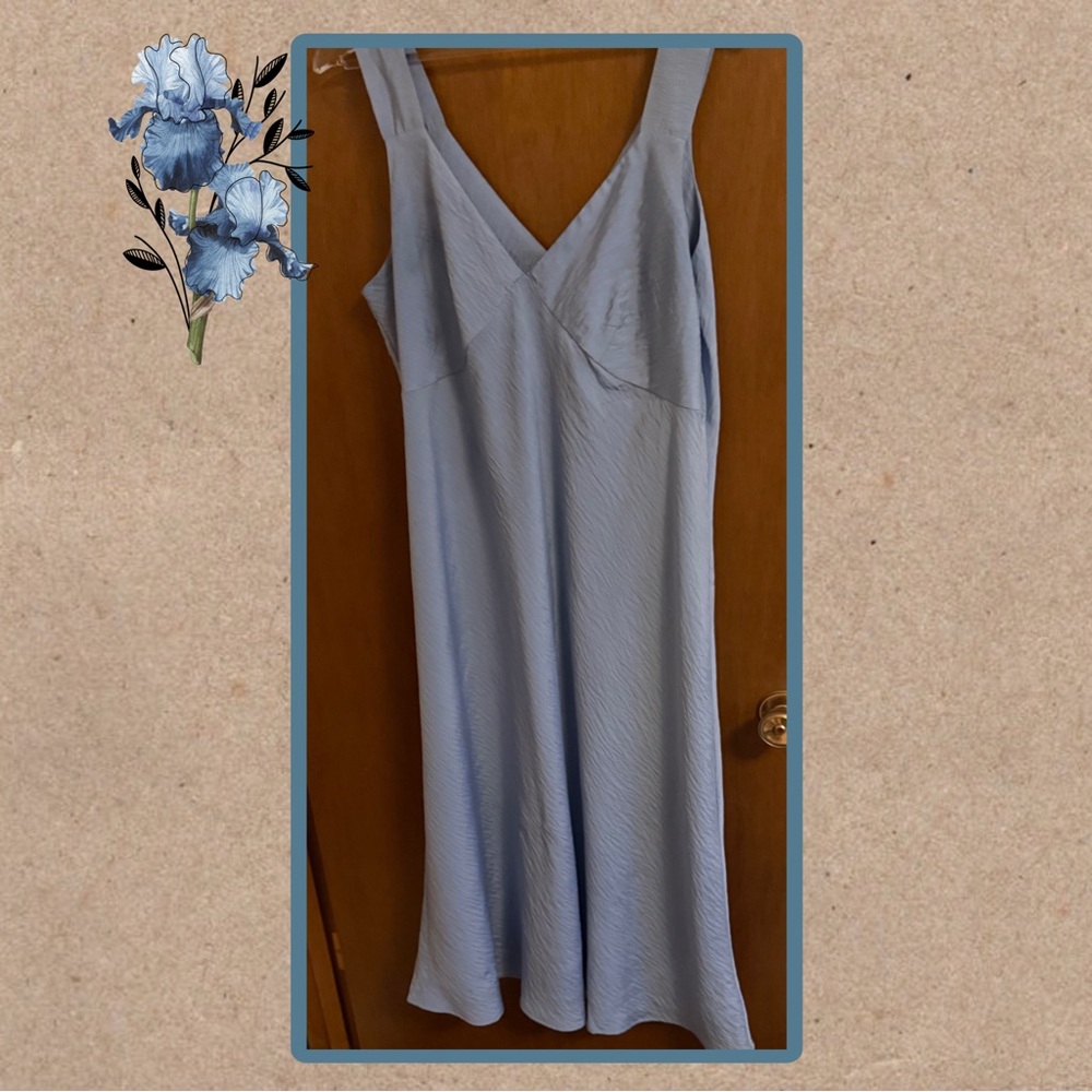 Joe Fresh blue midi dress. Size XL.